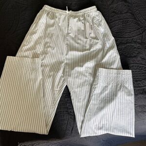 Men's Striped Pants - Black and White